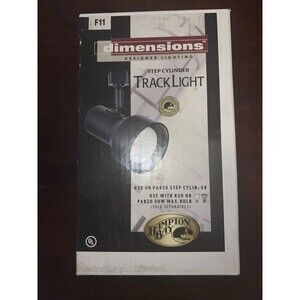 Hampton Bay Halogen Track Light Head - Black - NEW - Model #680 068